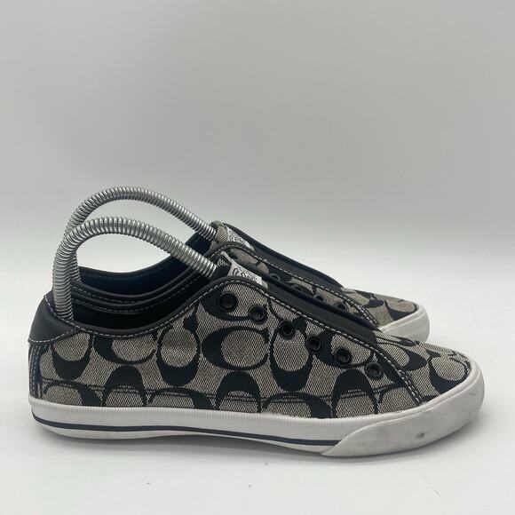 Womens Size 7B Coach Korrin Slip-On Sneakers Shoes Laceless Casual A4278 - Picture 1 of 9